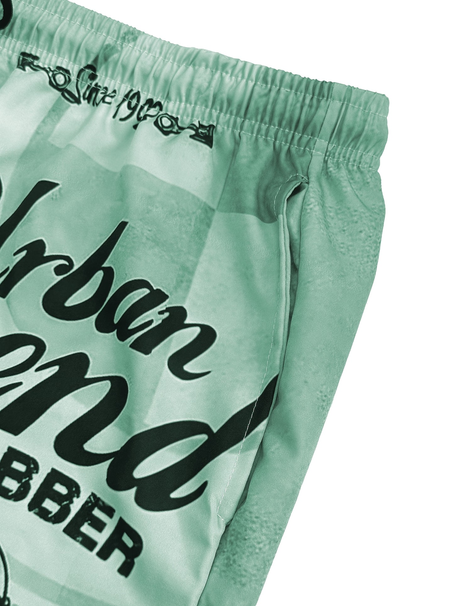 Men's Retro Motorcycle Print Shorts | Urban Legend Bobber | Vintage Biker Graphic | Polyester with Drawstring Waistband | Machine Washable | Casual Summer Wear, Motorcycle Apparel | Retro Bobber Design | Smooth Texture Fabric - SeviSa