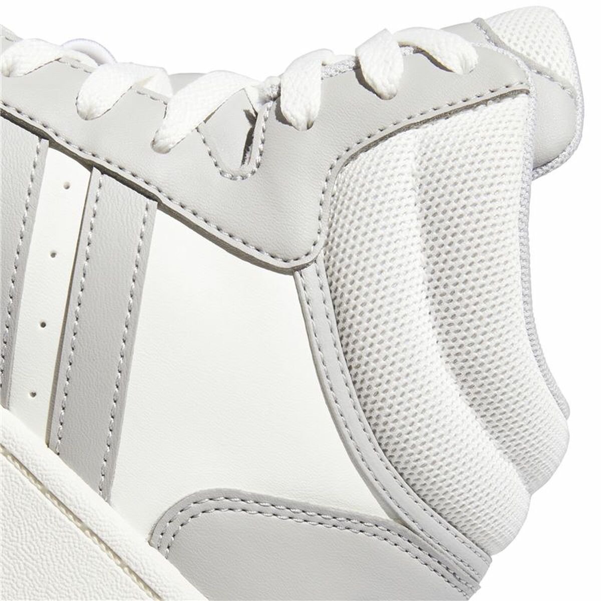 Women's casual trainers Adidas Hoops 3.0 Mid White-1