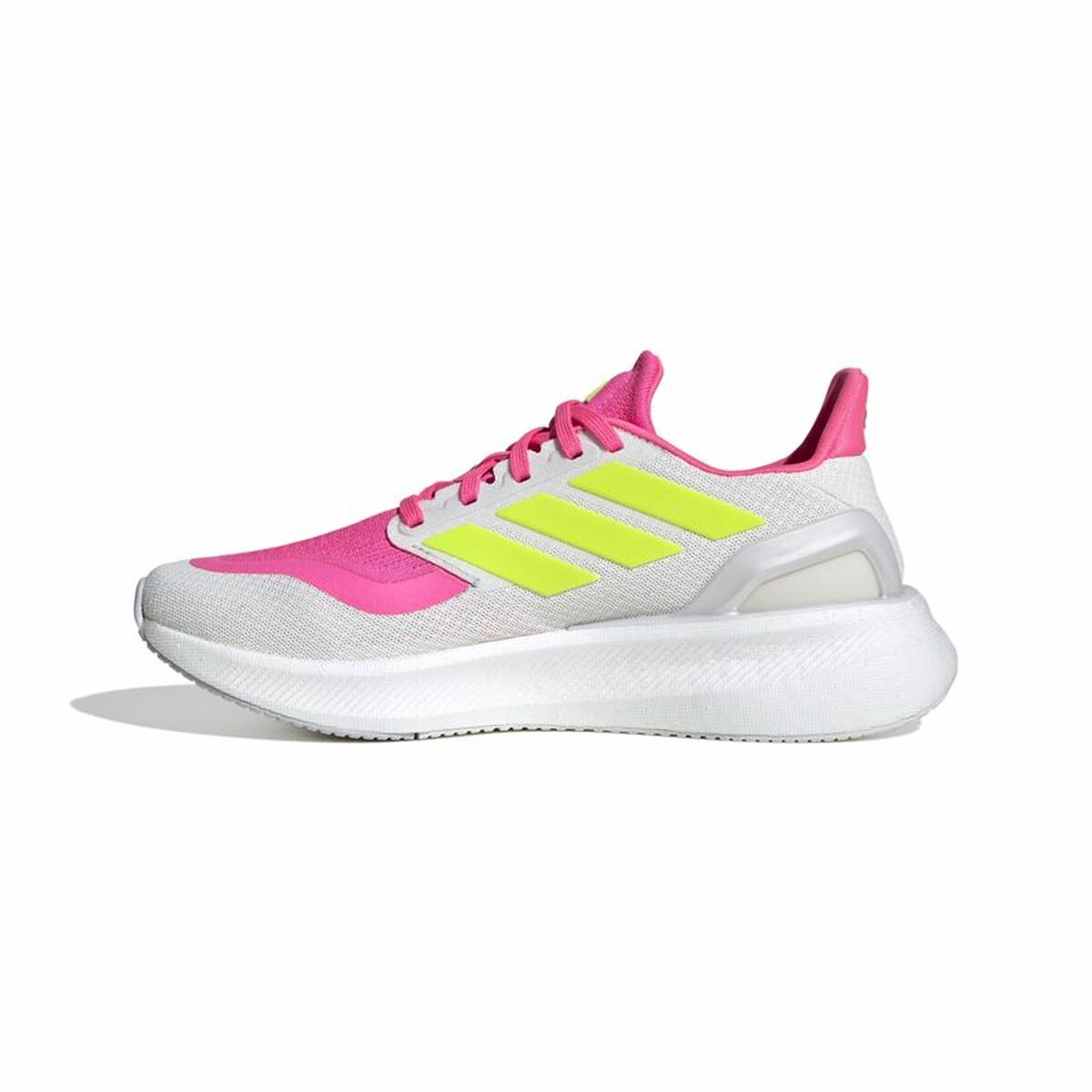 Running Shoes for Adults Adidas Pureboost 5 White Pink-7
