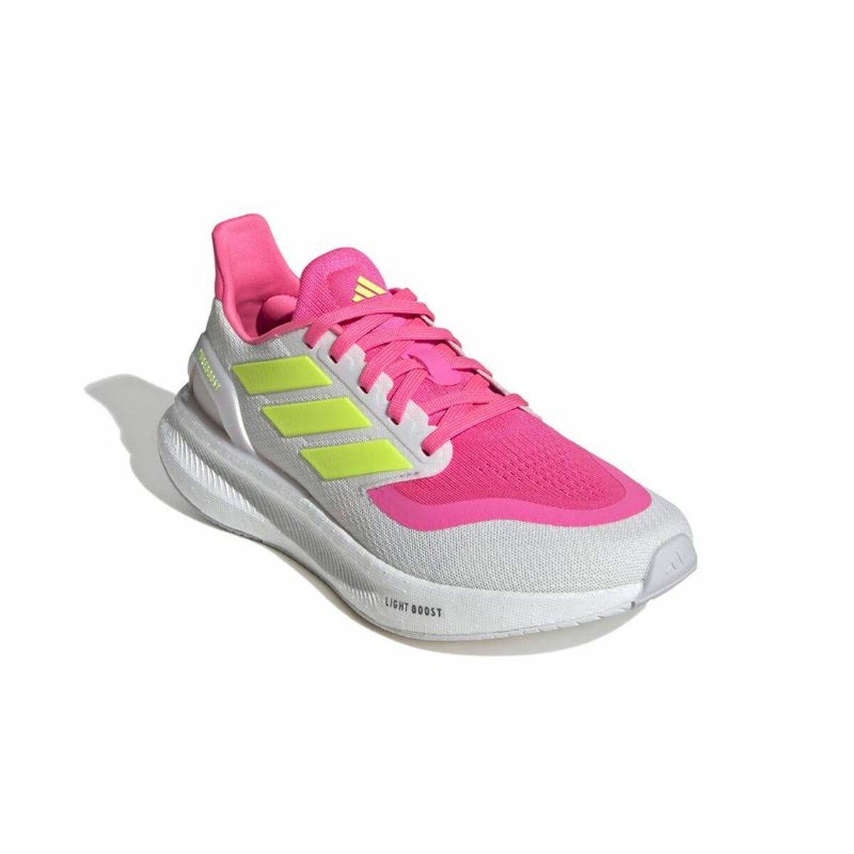 Running Shoes for Adults Adidas Pureboost 5 White Pink-4