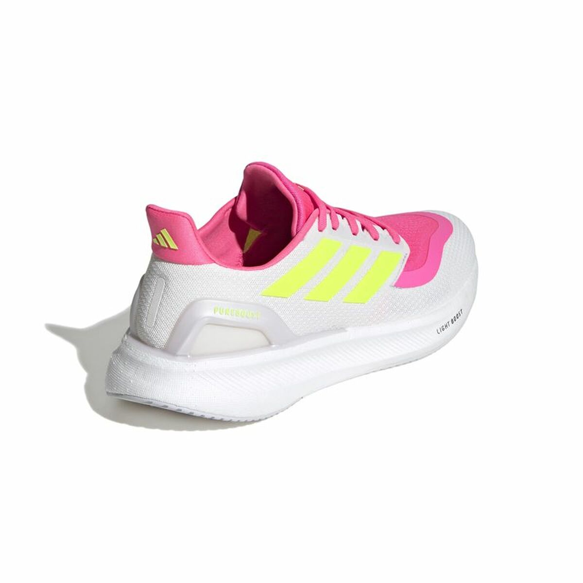 Running Shoes for Adults Adidas Pureboost 5 White Pink-3