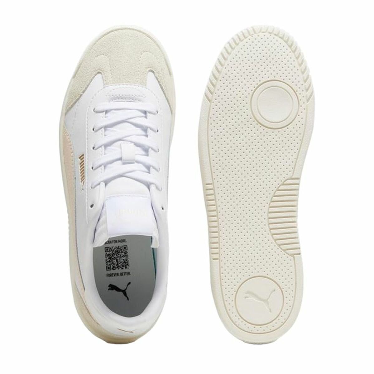 Women's casual trainers Puma Puma Club 5v5 D White-3