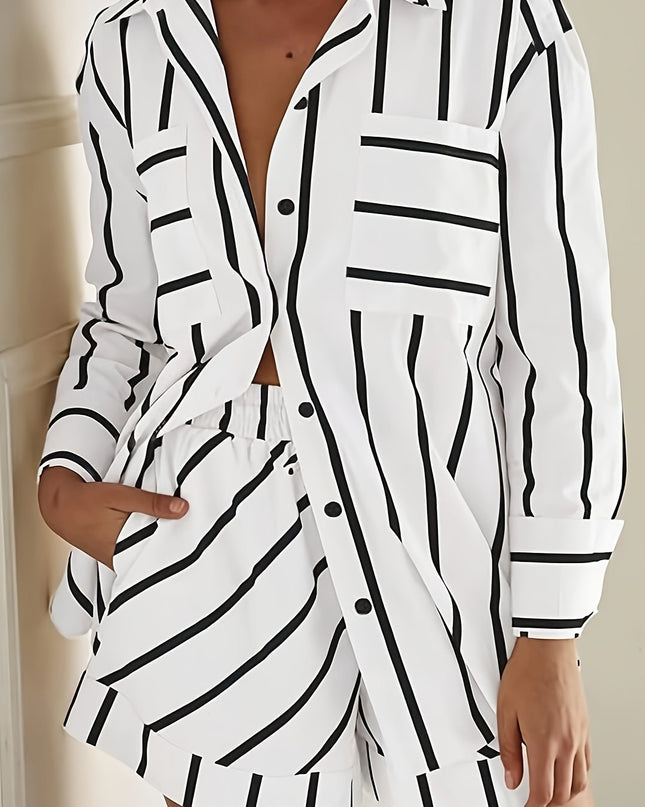 New Four Seasons Fashionable Versatile Two-Piece Set