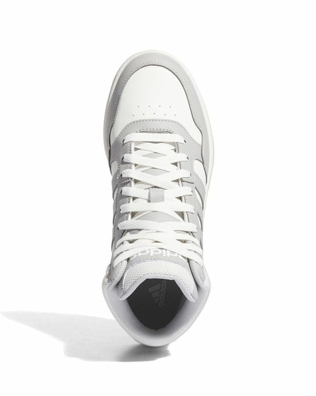 Women's casual trainers Adidas Hoops 3.0 Mid White-4