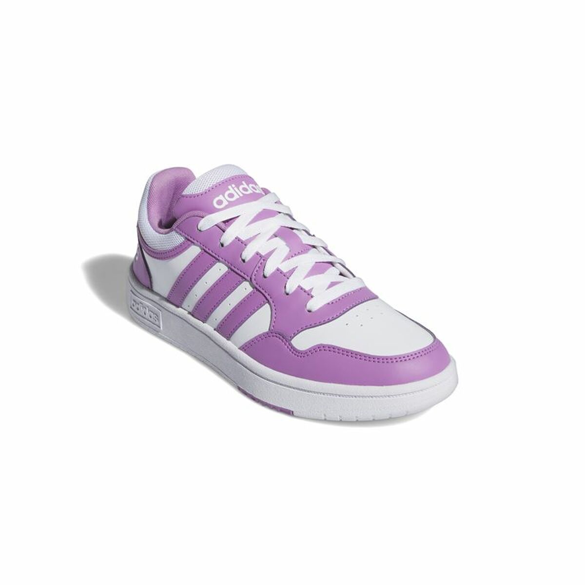 Sports Trainers for Women Adidas Hoops 3.0 White-4