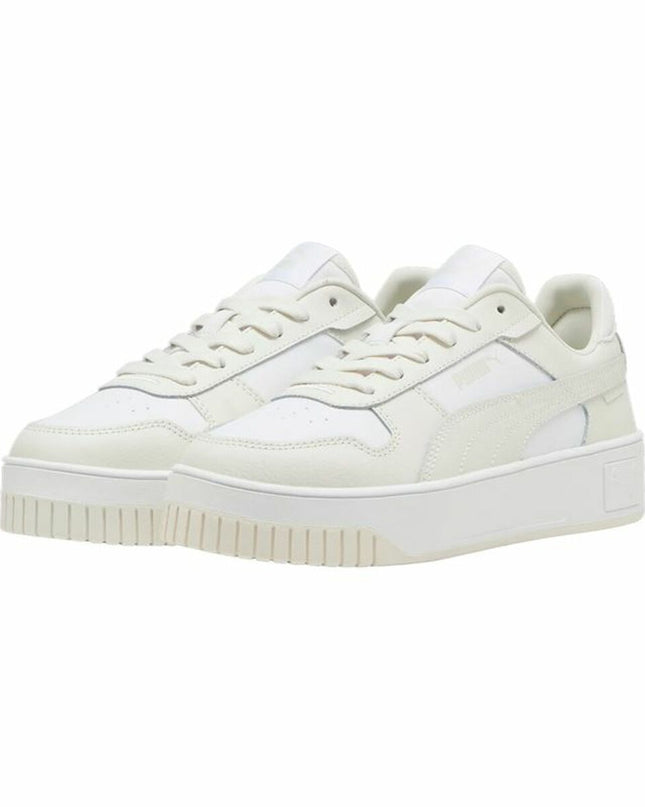 Women's casual trainers Puma Carina Street White-2