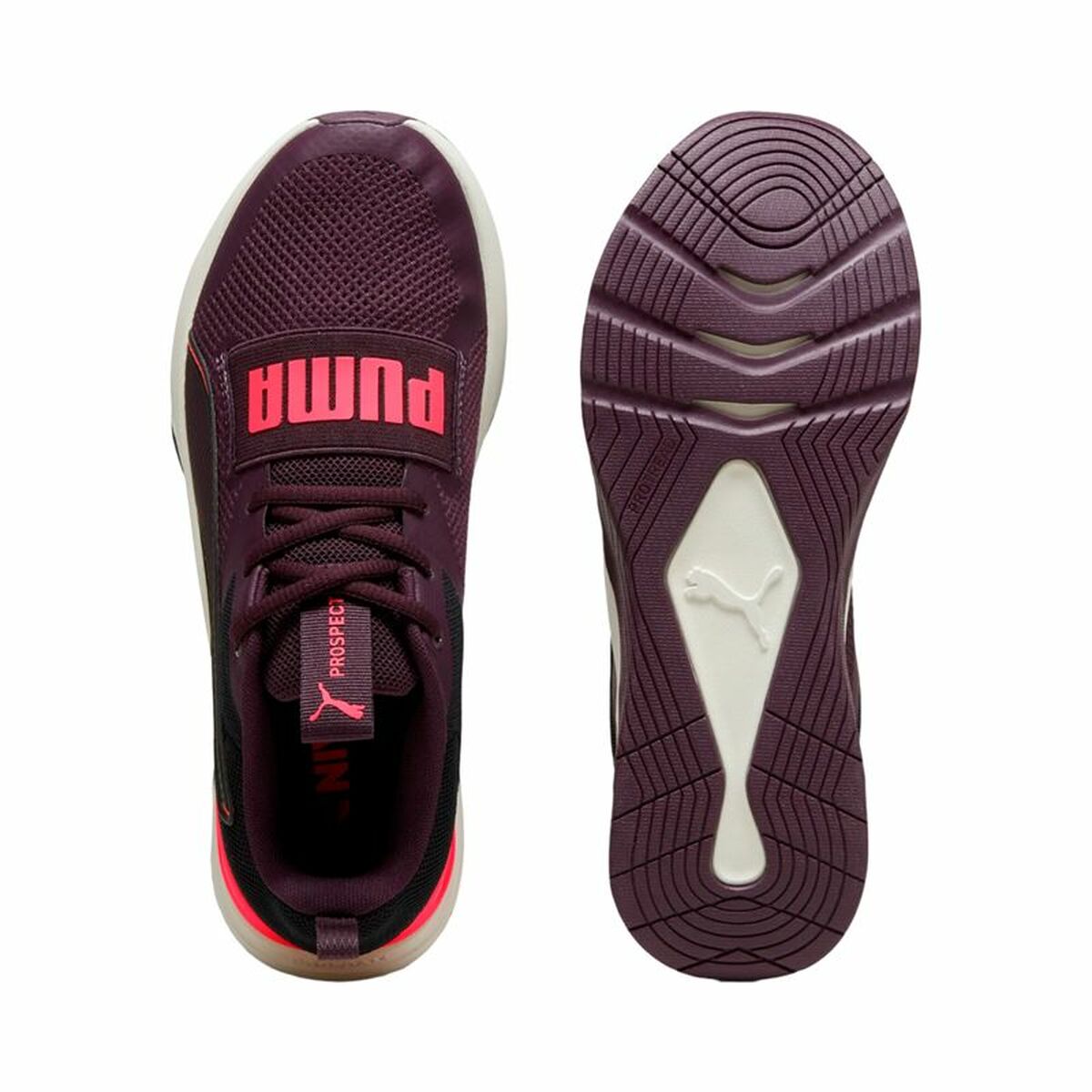 Women's casual trainers Puma Prospect Black Lavendar-3