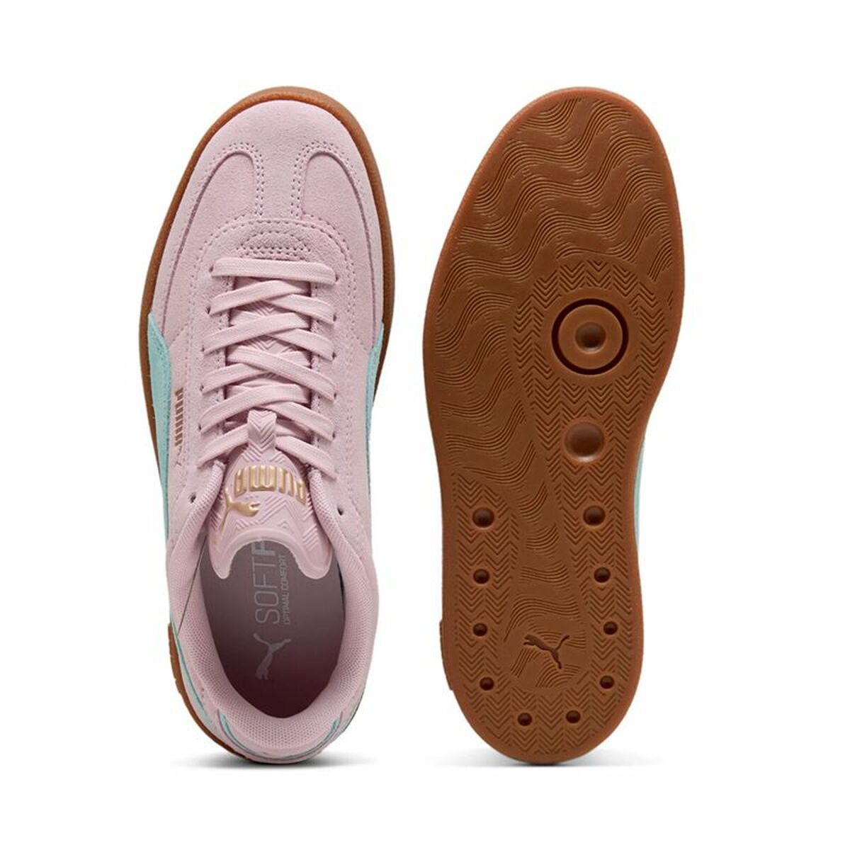 Sports Trainers for Women Puma Club II Era Sue Pink-5