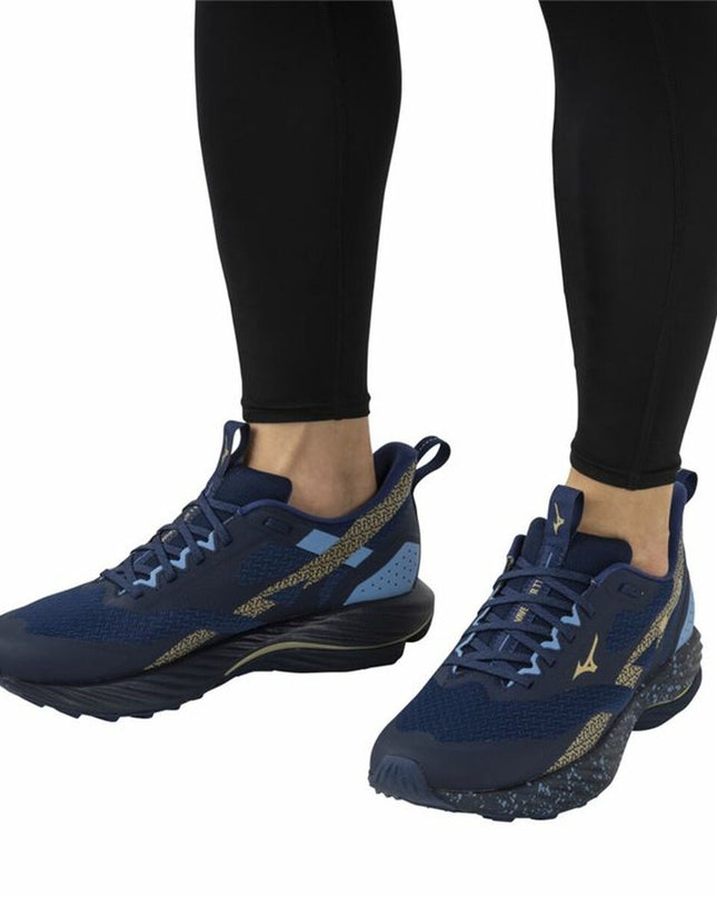 Men's Trainers Mizuno Wave Rider Tt 2 Blue-2
