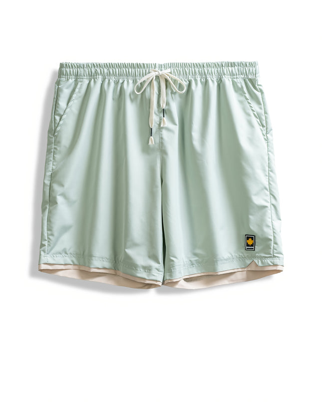1pc Summer Plus-Size Men'S Faux Two-Piece Color-Blocked Shorts, Casual And Stylish, Suitable for Outdoor Sports And Beach Walks, Plus Size - SeviSa