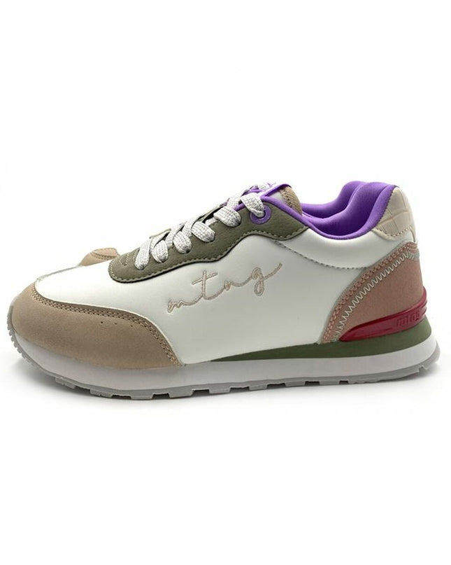 Sports Trainers for Women Mustang Joggo White-0