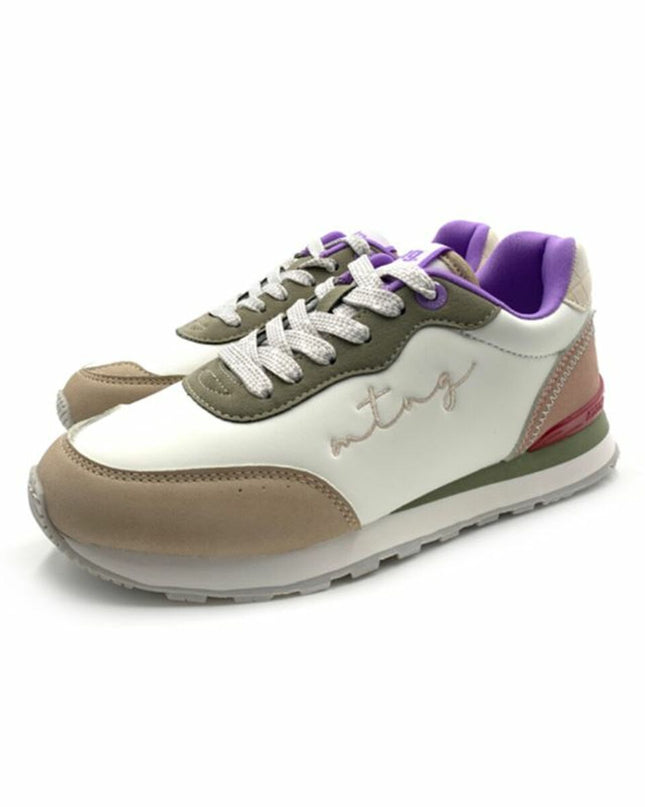 Sports Trainers for Women Mustang Joggo White-3