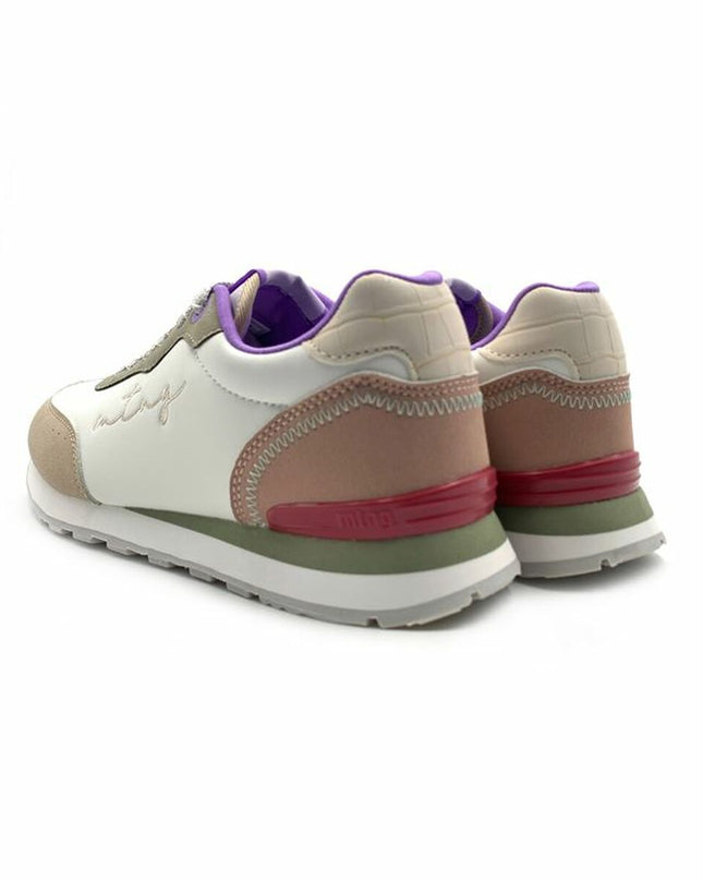 Sports Trainers for Women Mustang Joggo White-2