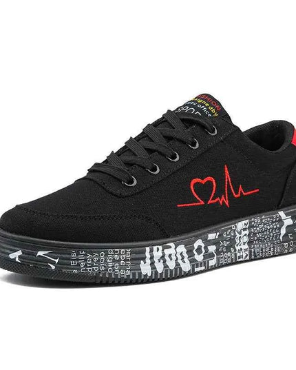 Round Toe Lace Up Platform Sneakers