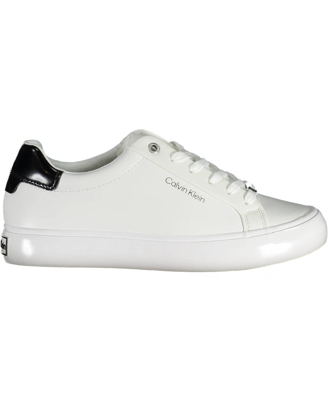 CALVIN KLEIN WHITE WOMEN'S SPORT SHOES-0