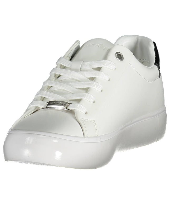 CALVIN KLEIN WHITE WOMEN'S SPORT SHOES-2