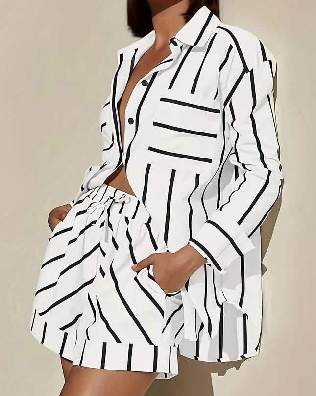 New Four Seasons Fashionable Versatile Two-Piece Set