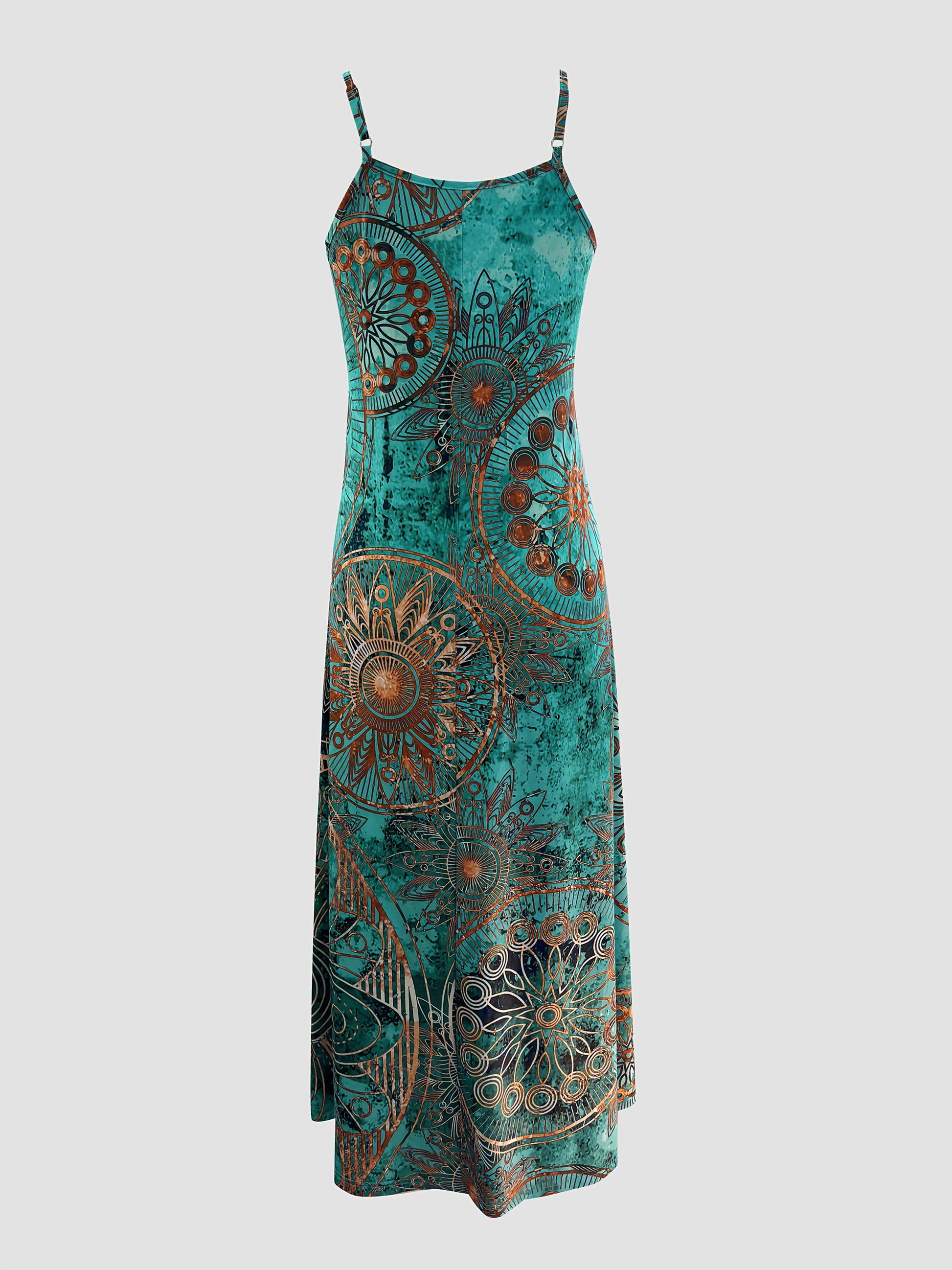 Women'S Fashionable Strapless Maxi Dress with Vibrant Floral Print - Stretchy, Comfortable, Casual Style for All Seasons, Casual Attire|Vibrant Print Dress|Stretchy Fabric - SeviSa