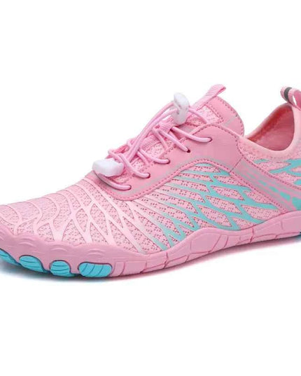 Elastic Lock Laces Mesh Breathable Hike Footwear