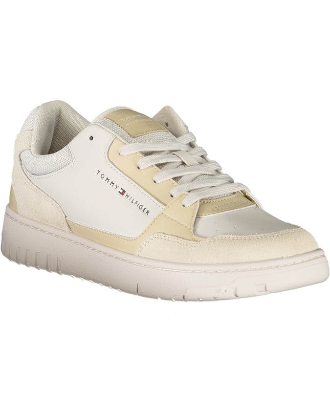 TOMMY HILFIGER BEIGE MEN'S SPORTS SHOES-1